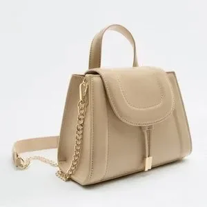 Zara Bags Zara Beige Mini City Bag Poshmark